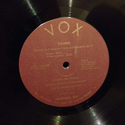 VOX (6) STPL 514.400 - Violin Concerto in D Major, Op. 77 - Image 4