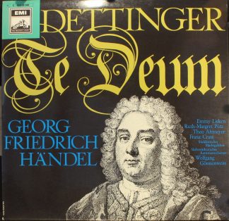 His Master's Voice 1C 063-28 530 - Dettinger Te Deum