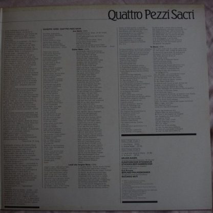 His Master's Voice Digital 1C 067 1435721 - Quattro Pezzi Sacri - Image 4