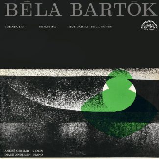 Supraphon SUA 10650 - Sonata No. 1 / Sonatina / Hungarian Folk S