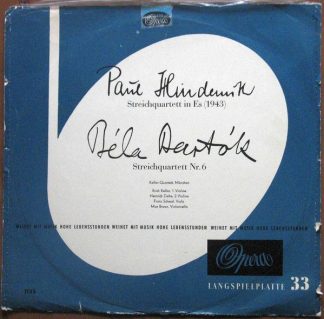Opera 1135 - Streichquartett In Es (1943) / Streichquartett Nr.