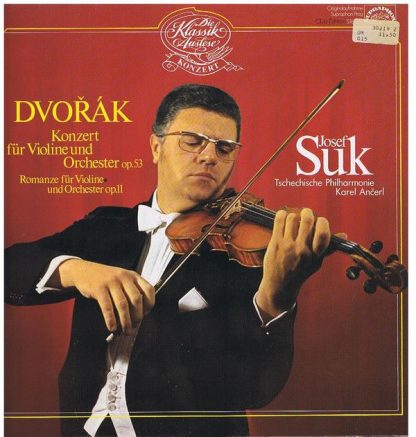 Supraphon 30 218 2 - Konzert Für Violine Und Orchester A-Moll Op