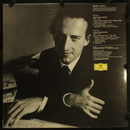 Deutsche Grammophon 2530 225 - Petrouchka / Sonata No. 7 Op. 83 - Image 2