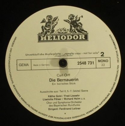 HELIODOR 2548 731 - Die Bernauerin (Ein Bairisches Stück) - Quer - Image 2