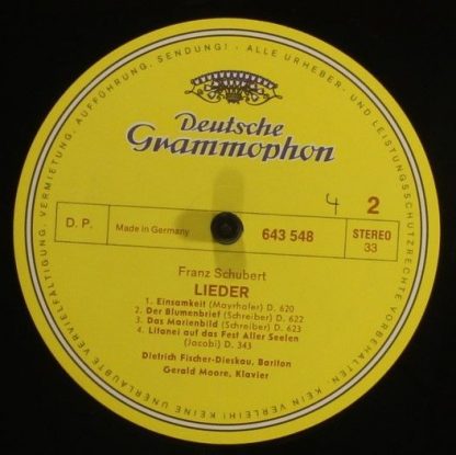 Deutsche Grammophon 2720 006 - Lieder Volume 1 - Image 6