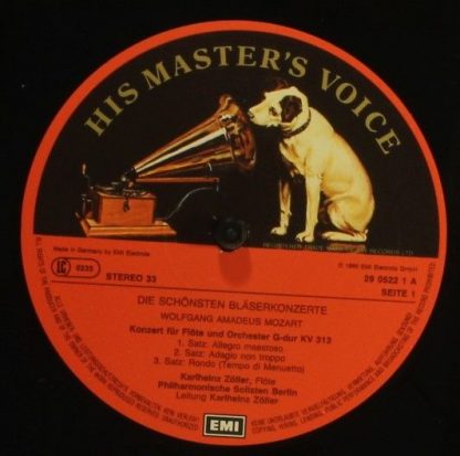His Master's Voice 1C 137 29 0522 3 - Die Schönsten Bläserkonzer - Image 3