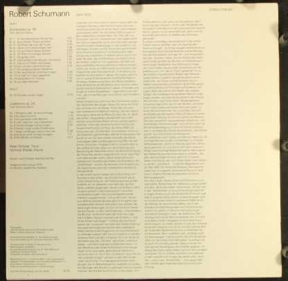 Eterna 8 26 497 - Dichterliebe Op. 48, Liederkreis Op. 24 - Image 2