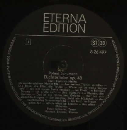 Eterna 8 26 497 - Dichterliebe Op. 48, Liederkreis Op. 24 - Image 3