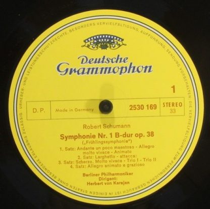 Deutsche Grammophon 2530 169 - Symphonien Nr. 1 "Frühling" ("Spr - Image 3