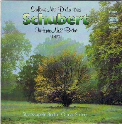 Eterna 7 25 046 - Sinfonie Nr. 1 D-Dur D 82 / Sinfonie Nr. 2 B-D