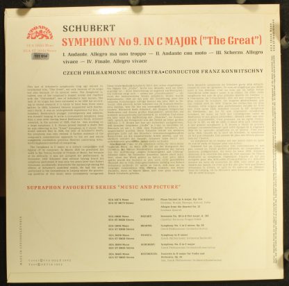 Supraphon SUA ST 50444 - Franz Schubert, The Czech Philharmonic - Image 2