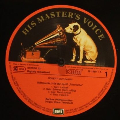 EMI EG 29 1069 1 - Sinfonie / Symphony No. 3 Konzertstück - Image 3