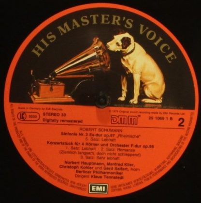 EMI EG 29 1069 1 - Sinfonie / Symphony No. 3 Konzertstück - Image 4