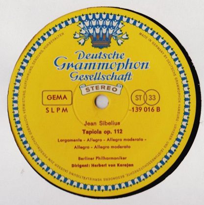 Deutsche Grammophon 139 016 SLPM - Finlandia · Valse Triste · De - Image 4