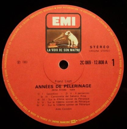 La Voix De Son Maître 2C 069-12808 - Années De Pèlerinage - Deux - Image 4