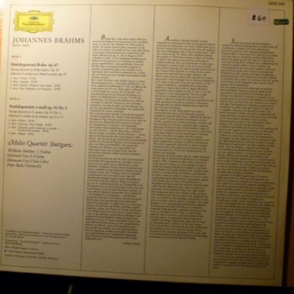 Deutsche Grammophon 2530 345 - Streichquartette - String Quartet - Image 2