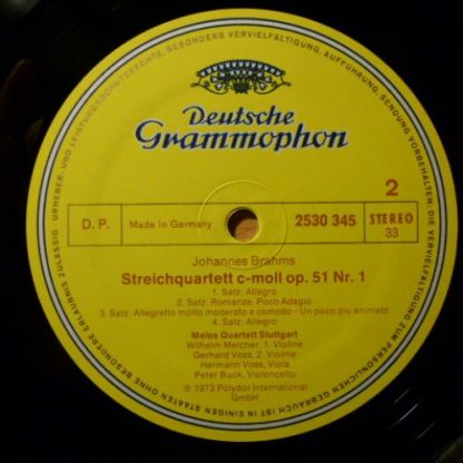 Deutsche Grammophon 2530 345 - Streichquartette - String Quartet - Image 4