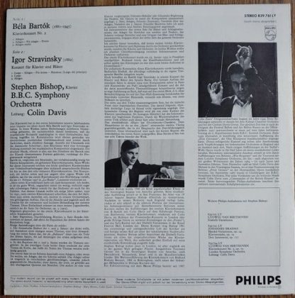 Philips 839 761 LY - Klavierkonzert Nr. 2 / Konsert Für Klavier - Image 2