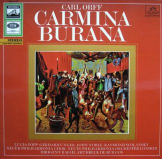 Electrola SMA 91 478 - Carmina Burana