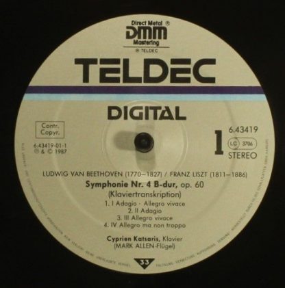 TELDEC 6.43419 AZ - Symphonien Nr. 4 & 8 - Image 3