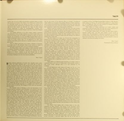 CBS 76 639 - Sonaten Für Violoncello & Klavier Nr. 1 & 2 - Image 4