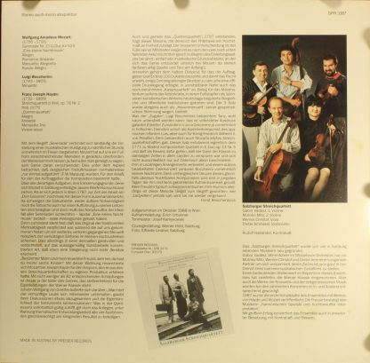 Preiser Records SPR 3387 - Eine Kleine Nacht Musik - Image 2