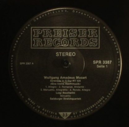 Preiser Records SPR 3387 - Eine Kleine Nacht Musik - Image 3