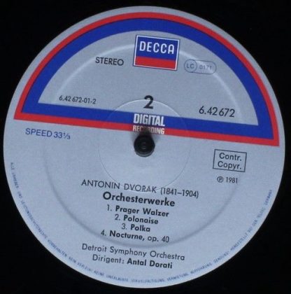 DECCA 6.42672 AZ - Czech Suite / Prague Waltzes - Image 4