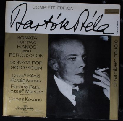 Hungaroton SLPX 11479 - Sonata For Two Pianos And Percussion / S