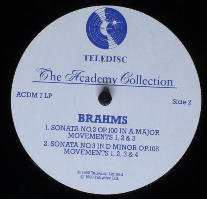 Teledisc ACDM 7 LP - Violin Sonatas - Image 4