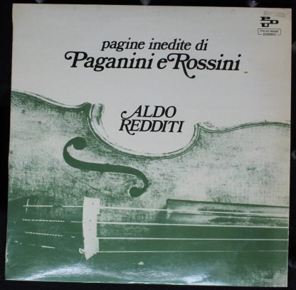 PDU Pld AC 60099 - Pagine Inedite di Paganini E Rossini