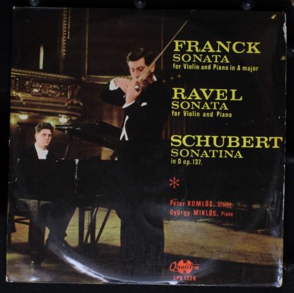 Qualiton LPX 1226 - Sonata For Violin And Piano In A Major / Son