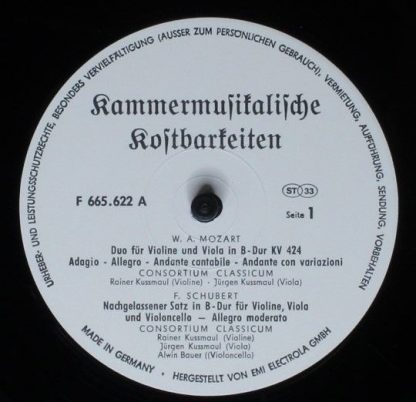 Electrola Gesellschaft m.b.H. F 665 622 - Kammermusikalische Kos - Image 3