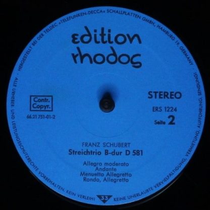 Edition Rhodos ERS 1224 - Serenade D-dur Op. 8/ Streichtrio B-du - Image 5