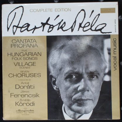 Hungaroton SLPX 11510 - Cantata Profana / Five Hungarian Folk So