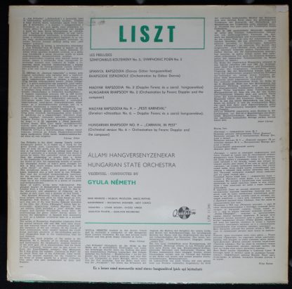 Qualiton SLPX 11341 - Les Préludes / Rhapsodie Espagnole / Hunga - Image 2