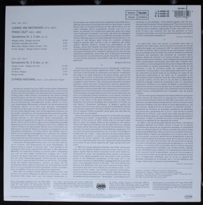 TELDEC 6.44006 - Symphonien 1 & 2 - Image 2