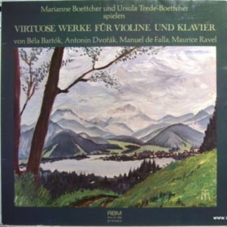 RBM Records RBM 3059 - Virtuose Werke Für Violine Und Klavier