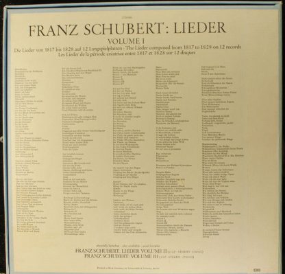Deutsche Grammophon 643 547/58 - Lieder Volume 1 - Image 4