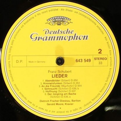 Deutsche Grammophon 643 547/58 - Lieder Volume 1 - Image 9