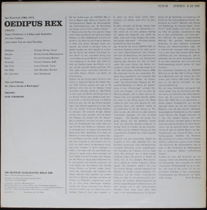 Eterna 8 25 585 - Oedipus Rex - Image 2