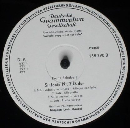Deutsche Grammophon 138 790 - Symphonien Nr. 2 Und Nr. 3 - Image 2