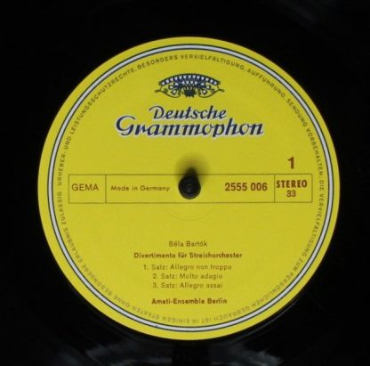 Deutsche Grammophon 2555 006 - Divertimento Für Streichorchester - Image 3