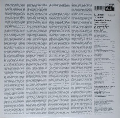 Koch Schwann Musica Mundi 110 061 - Il Barbiere Di Siviglia - Image 2