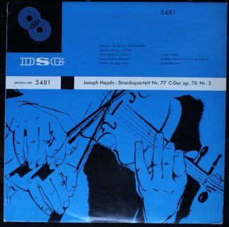 DSG 5481 - Streichquartett Nr.77 C-Dur Op. 76 Nr. 3