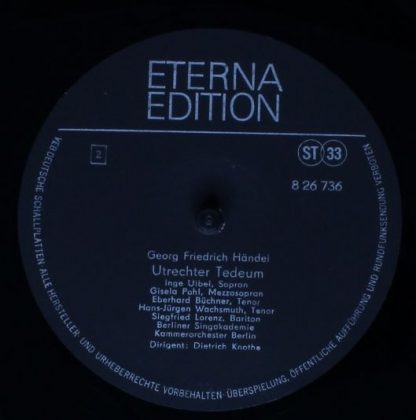 ETERNA Edition 8 26 736 - Friedensode / Utrechter Tedeum - Image 4