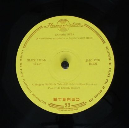 Hungaroton SLPX 1301 - Music For Strings, Percussion And Celesta - Image 9