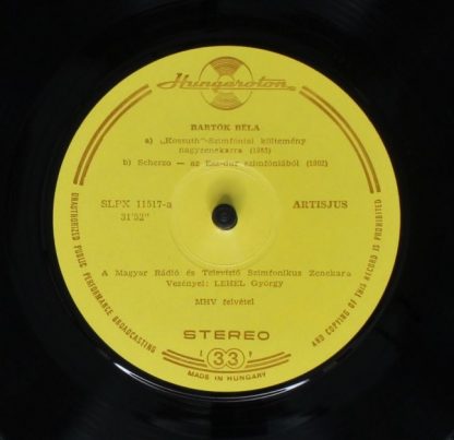 Hungaroton LPX 11517 - Scherzo For Piano & Orchestra / Kossuth / - Image 7