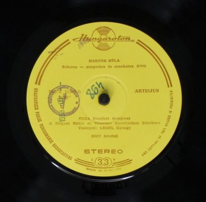Hungaroton LPX 11517 - Scherzo For Piano & Orchestra / Kossuth / - Image 8