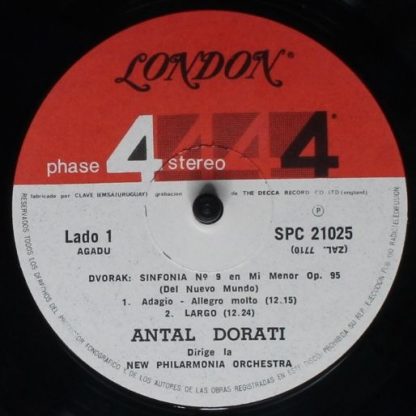 London Records SPC 21025 - New World Symphony - Image 4